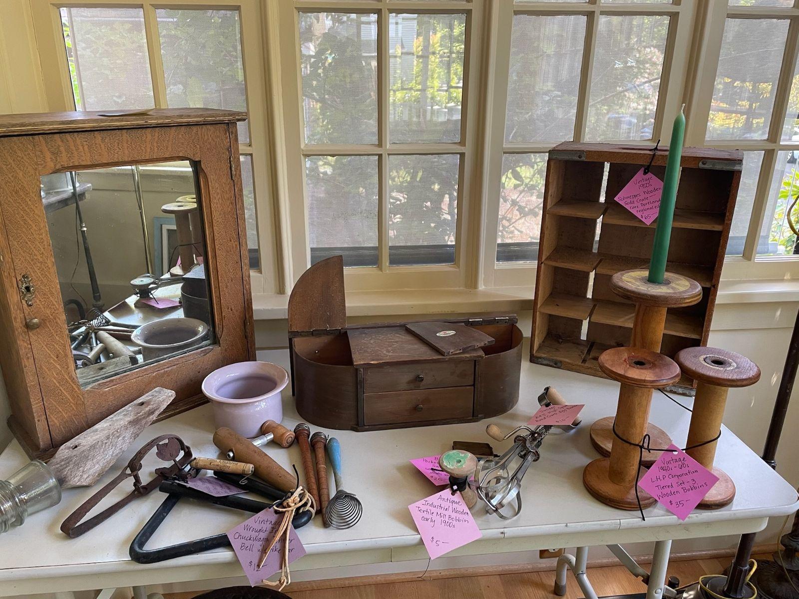 Huge Multi-Category Downsizing/Estate Sale: Antiques, Vintage, PNW Goods, Vintage Medical Collectibles, Art, Books & Home Essentials!